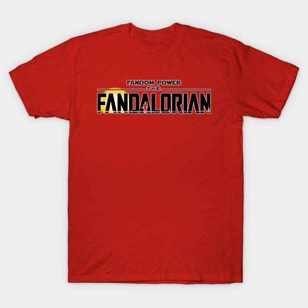 Fandom Power (The Fandalorian) T-Shirt by Fandom Power Podcast Merch Shop